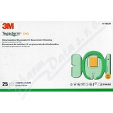 3M Tegaderm CHG 1657R kryt 8. 5cmx8. 5cm 25ks