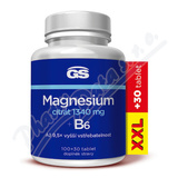 GS Magnesium citr�t 1340mg+B6 tbl. 100+30 XXL