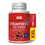 GS Vitamin C 1000mg se ��pky tbl. 120+30 XXL