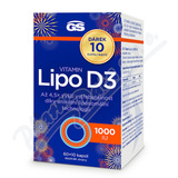 GS Vitamin Lipo D3 1000 IU cps. 60+10 drek