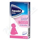 Panadol Baby 125mg sup. 10
