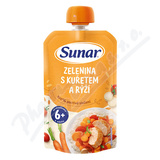 Sunar Kapsika Zelenina s kuetem a r 6m+ 120g