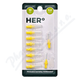 HERo mezizubn kartek 0. 6mm lut 10ks