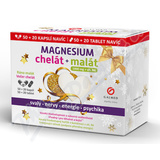 Magnesium chelt cps. 50+20+malt tbl. 50+20 Galmed