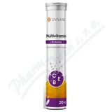 LIVSANE Multivitamin s 10 vitaminy �um. tbl. 20ks