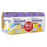 Nutridrink Compact 6+2 (vanilka-bann) 8x125ml