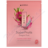 KORIKA SuperFruits Calm. Sheet Mask Drag. Fruit 25g