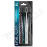 MEDIBLANC Super Soft 4860 Toothbrush Carbon 4ks