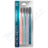MEDIBLANC Super Soft 4860 Toothbrush Silver Br. 4ks