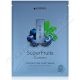 KORIKA SuperFruits Detox. Sheet Mask Blueberry 25g