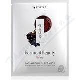 KORIKA FermentBeauty Anti-wrin. Sheet Mask Wine 20g