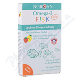 Norsan Omega-3 FISK �v�kac� bonbony 45ks