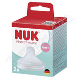 NUK Perfect Match p�tko n�hrad. silikon. 6+m 2ks
