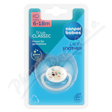 Canpol babies Dudl�k kau�. t�e�. BUN&COM 6-18m modr. 