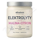 Allnature Sportlab Elektrolyty malina+citron 310g