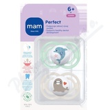 MAM Dudl�k Perfect box 6+m m�tov�-�ed� 2ks