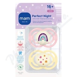 MAM Dudl�k Perfect Night box 16+m r��ov�-�lut� 2ks