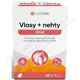 LIVSANE Vlasy+nehty Vital m�kk� tobolky 60ks