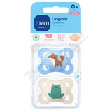 MAM Dudl�k Original box 0+m modr�-b�ov� 2ks