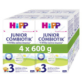 HiPP 3 Junior Combiotik ml��n� v��iva 4x600g