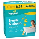 Pampers Fresh&Clean �ist�c� ubrousky 5x52ks