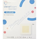 Clevecare Clevefoam Border p�n. kryt� 10x10cm 10ks