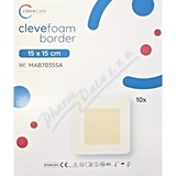 Clevecare Clevefoam Border p�n. kryt� 15x15cm 10ks