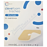 Clevecare Clevefoam Tracheo p�n. kryt� 10x9cm 10ks