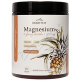 Herbyway Magnesium 1200mg 3 formy ho��. ananas 170g