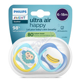 Philips AVENT UltraAir dudl�k 6-18m tyrkys-mod. 2ks