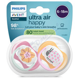Philips AVENT UltraAir dudl�k 6-18m r��-oran. 2ks