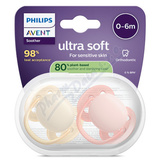 Philips AVENT UltraSoft dudl�k 0-6m b�-r��ov� 2ks