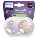 Philips AVENT Ultrasoft dudl�k 6-18m fial-r��. 2ks