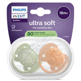 Philips AVENT Ultrasoft dudl�k 18+m zel-or. obr. 2ks