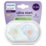 Philips AVENT Ultrastart dudl�k0-2m tyr-mod. ob. 2ks