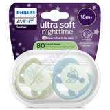 Philips AVENT Ultrasoft dudl�k 18+m zel-m. no�. 2ks