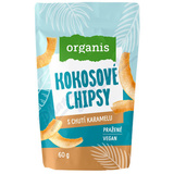 Organis Kokosov� chipsy s karamelem pra�en� 60g