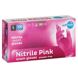SOFTCLINIC Nitril ruk. vy�et�. nepudr. r��ov� L 100ks