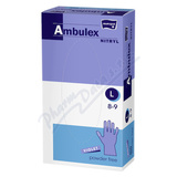 Ambulex Nitryl rukavice nepudrov� violet L 100ks