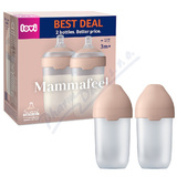 LOVI Lahev MAMMAFEEL Slow 3m+ 250ml 2ks