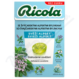 RICOLA Sv alpsk bez cukru 40g