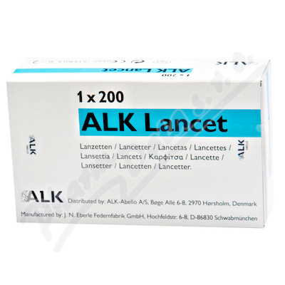 ALK Lancet 1x200ks 